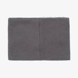 Boboli-Grey Knitted Snood | Childrensalon Outlet