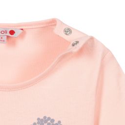 Bobux-طقم شورت وتيشيرت قطن لون زهري مرجاني وأزرق | Childrensalon Outlet