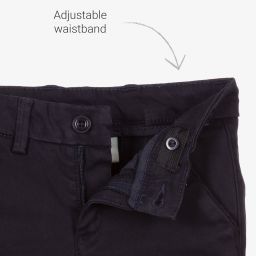 بوبولي-طقم بنطلون 3 قطع صوف وقطن لون أحمر وكحلي للأولاد | Childrensalon Outlet