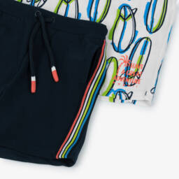 Boboli-طقم قطني للأولاد مستوحى من أجواء ركوب الأمواج | Childrensalon Outlet