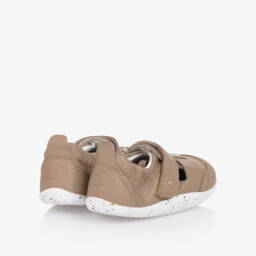 Bobux Хплорер-Бежевые кожаные ботинки для приключений для мальчиков | Childrensalon Outlet