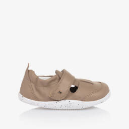 Bobux Хплорер-Бежевые кожаные ботинки для приключений для мальчиков | Childrensalon Outlet