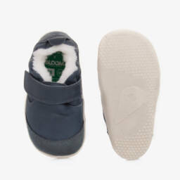 Bobux Xplorer-Boys Navy Leather First Steps Shoes | Childrensalon Outlet