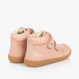 Bobux Кид+-Кожаные ботинки розового цвета для девочек | Childrensalon Outlet