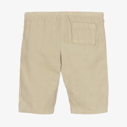 Bonpoint-Beige Cotton Corduroy Trousers  | Childrensalon Outlet