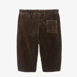 Bonpoint-Boys Brown Velvet Trousers | Childrensalon Outlet