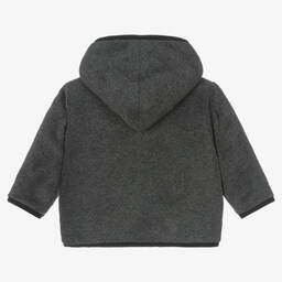 بونبوان-توب بسحّاب فليس لون رمادي أطفال ولادي | Childrensalon Outlet