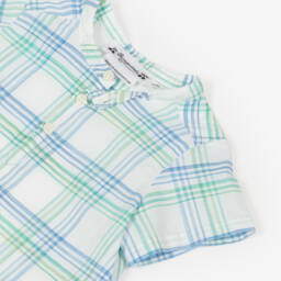 Bonpoint-Boys Classic Checkered Cotton Top | Childrensalon Outlet