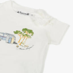 Bonpoint-Boys Ivory Adventure Tee | Childrensalon Outlet