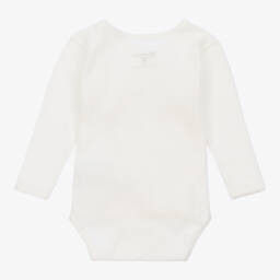 Bonpoint-Boys Ivory Cotton Bodysuit Trio | Childrensalon Outlet