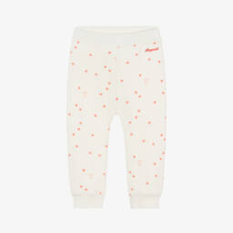 Bonpoint-Boys Ivory Starry Cotton Joggers | Childrensalon Outlet