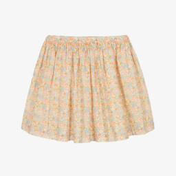 Bonpoint-تنورة قطنية مزهرة للبنات من ليبرتي | Childrensalon Outlet