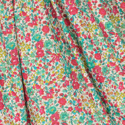 Bonpoint-Girls Green Liberty Print Skirt | Childrensalon Outlet