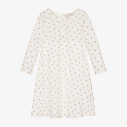 بونبوان-قميص نوم قطن لون عاجي للبنات | Childrensalon Outlet