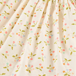 Bonpoint-Girls Light Cherry Cotton Skirt | Childrensalon Outlet