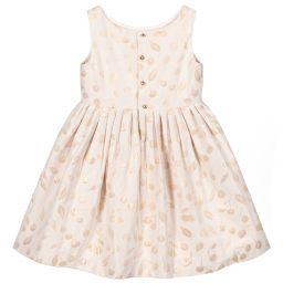 Bonpoint-Girls Light Pink Cherry Dress | Childrensalon Outlet