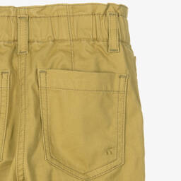 Bonpoint-Girls Olive Green Chino Trousers | Childrensalon Outlet