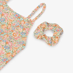 Bonpoint-طقم مايوه بطبعة ليبرتي لون زهري  | Childrensalon Outlet