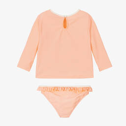 Bonpoint-Girls Pink Frill Bikini | Childrensalon Outlet