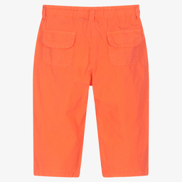Bonpoint-Girls Red Cotton Trousers | Childrensalon Outlet