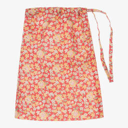 Bonpoint-بيكيني بنقشة ليبرتي لون أحمر للبنات | Childrensalon Outlet