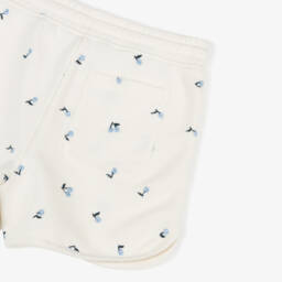 Bonpoint-Girls Soft Ivory Cherry Shorts | Childrensalon Outlet