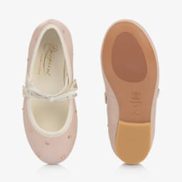 بونبوان-حذاء باليه وردي لامع للبنات | Childrensalon Outlet