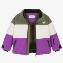 Bonpoint-Girls Vibrant Down Ski Coat | Childrensalon Outlet