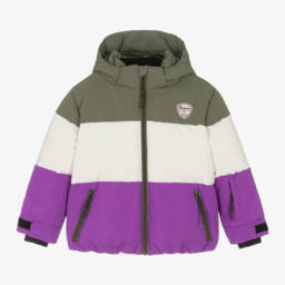 Bonpoint-Girls Vibrant Down Ski Coat | Childrensalon Outlet