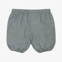 بونبوان-شورت قطن لون رمادي للأطفال | Childrensalon Outlet