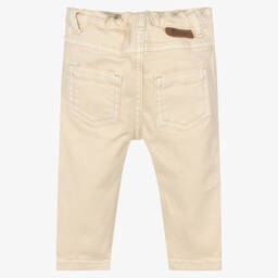 بونبوان-جينز قطن دنيم لون عاجي للأطفال | Childrensalon Outlet