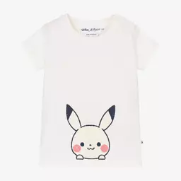Bonpoint-Ivory Pokémon Cotton T-Shirt | Childrensalon Outlet