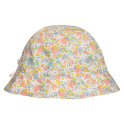 Bonpoint-Розовая шапочка с цветочным принтом Liberty | Childrensalon Outlet
