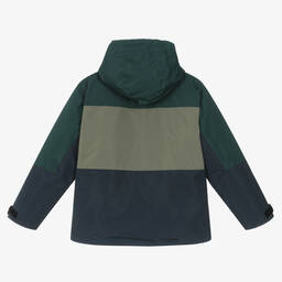 بونبوان-جاكيت تزلج لون كحلي وأخضر تينز ولادي | Childrensalon Outlet