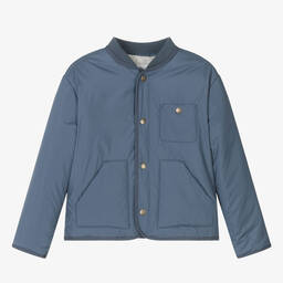 Bonpoint-Синяя куртка для мальчиков-подростков | Childrensalon Outlet