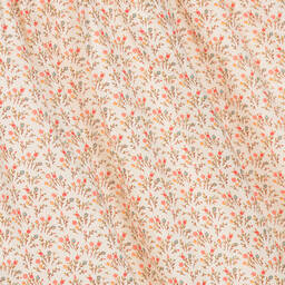 Bonpoint-Teen Girls Beige Floral Cotton Dress | Childrensalon Outlet