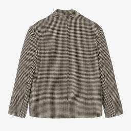 بونبوان-جاكيت بلايزر مزيج قطن وصوف لون بيج تينز بناتي | Childrensalon Outlet