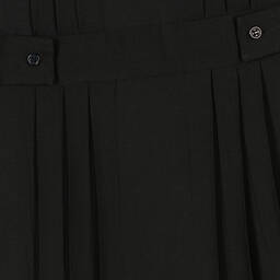 Bonpoint-Teen Girls Black Cherry Collar Dress | Childrensalon Outlet