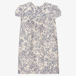 Bonpoint-Teen Girls Ivory Floral Dress | Childrensalon Outlet