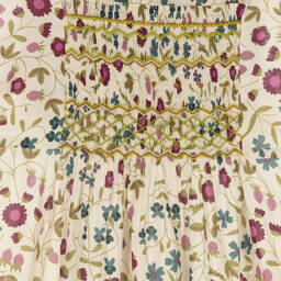 Bonpoint-Teen Girls Ivory Liberty Print Dress | Childrensalon Outlet