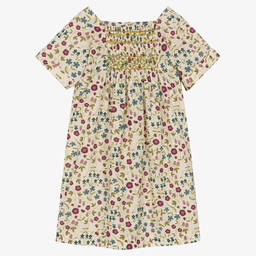 Bonpoint-Teen Girls Ivory Liberty Print Dress | Childrensalon Outlet