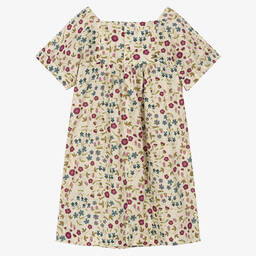 Bonpoint-Teen Girls Ivory Liberty Print Dress | Childrensalon Outlet