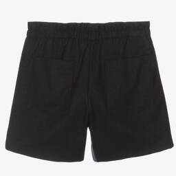 Bonpoint-شورت مزيج صوف لون كحلي تينز بناتي | Childrensalon Outlet