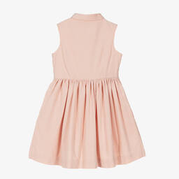 Bonpoint-Розовое платье из хлопкового вельвета | Childrensalon Outlet