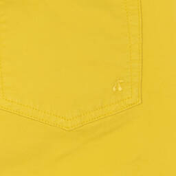 بونبوان-بنطلون تينز بناتي قطن تويل لون أصفر | Childrensalon Outlet