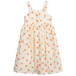 Bonpoint-Teen Ivory Cherries Dress | Childrensalon Outlet