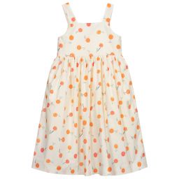Bonpoint-Teen Ivory Cherries Dress | Childrensalon Outlet