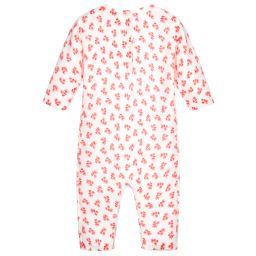 Bonpoint-White Floral Romper | Childrensalon Outlet
