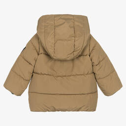 BOSS-Бежевая куртка для мальчиков | Childrensalon Outlet