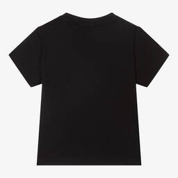 BOSS-Baby Boys Black Logo T-Shirt | Childrensalon Outlet